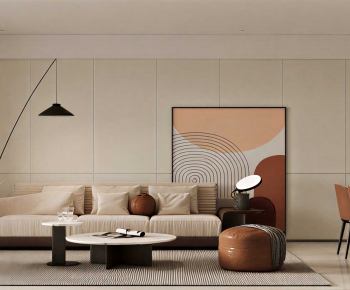 Modern A Living Room-ID:493715051