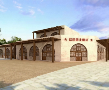 New Chinese Style Appearance Of Commercial Building-ID:773015027