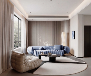 Modern A Living Room-ID:789078958