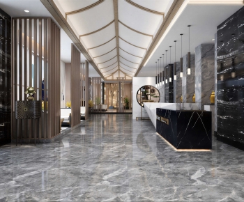 New Chinese Style Lobby Hall-ID:938893089