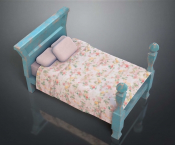 Modern Child's Bed-ID:513229435