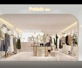 Modern Clothing Store-ID:183636901