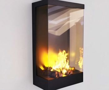 Modern Fireplace-ID:550939082