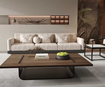 New Chinese Style Sofa Combination-ID:485008965
