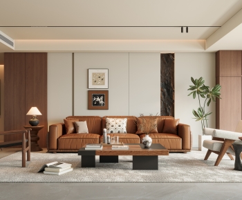 Modern A Living Room-ID:917866954