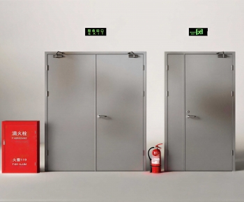 Modern Fire Door-ID:969901195