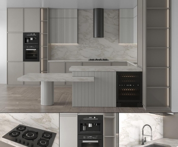 Modern Kitchen Cabinet-ID:129276049
