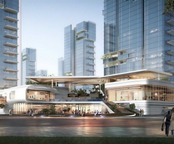 Modern Building Appearance-ID:102420097