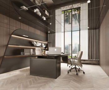 Modern Manager's Office-ID:743289952