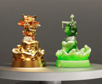 New Chinese Style Sculpture-ID:683913955