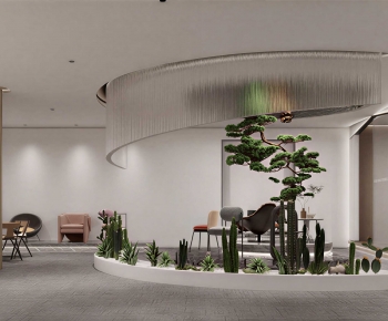 Modern Exhibition Hall-ID:297491075