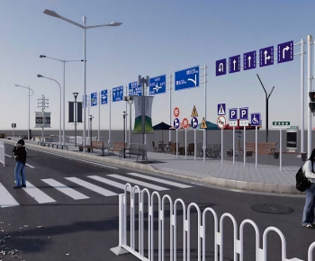 Modern Road Facilities-ID:913300994