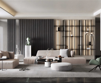 Modern A Living Room-ID:973092081