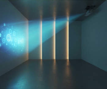 Modern Audiovisual Room-ID:525300981