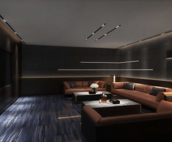 Modern Audiovisual Room-ID:681638007