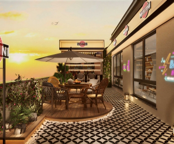 Modern Restaurant-ID:971004018