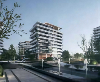 Modern Residential Building-ID:797843935