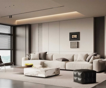 Modern A Living Room-ID:630600546