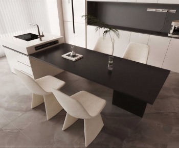 Modern Dining Table And Chairs-ID:425565002