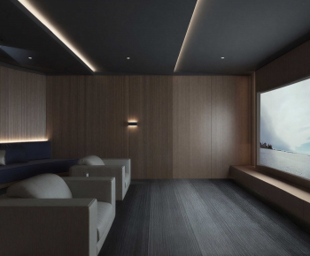 Modern Audiovisual Room-ID:380228045