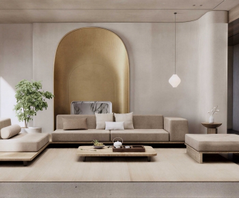 Modern A Living Room-ID:848408944