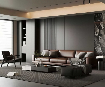 Modern A Living Room-ID:151655915