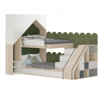 Modern Bunk Bed-ID:826503041
