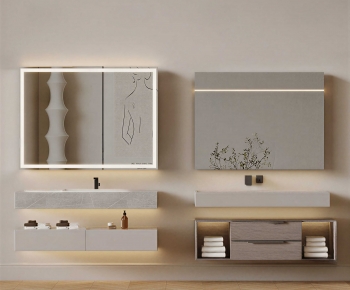 Modern Bathroom Cabinet-ID:244344003