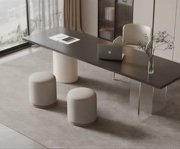 Modern Office Desk And Chair-ID:944699055