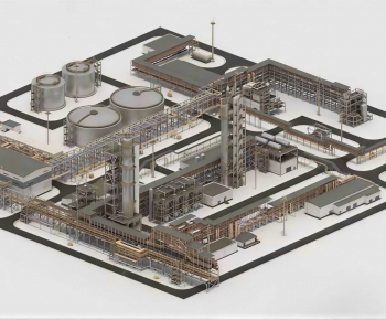 Modern Industrial Building-ID:330908069