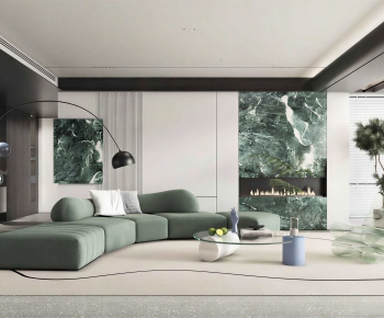 Modern A Living Room-ID:194509982
