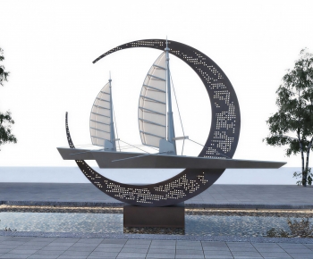 Modern Sculpture Sketch-ID:275983109
