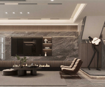 Modern A Living Room-ID:536411051