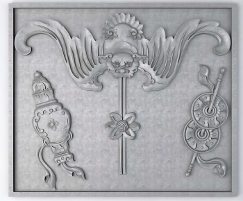 Chinese Style Wall Panel-ID:523081061