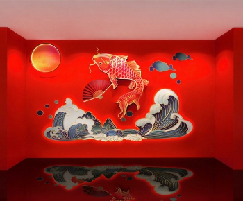 New Chinese Style Exhibition Hall-ID:638838053