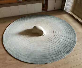 Modern Circular Carpet-ID:128979736