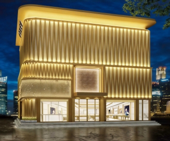 Modern Facade Element-ID:744969849