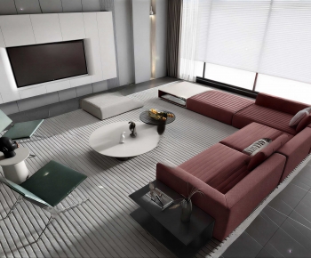 Modern A Living Room-ID:241646054