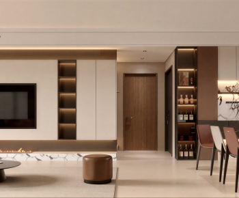 Modern A Living Room-ID:125720594