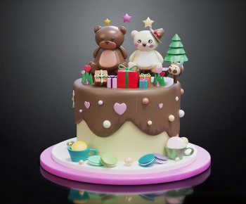 Modern Bread Cake-ID:531260979