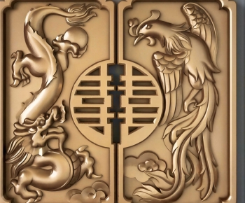 New Chinese Style Carving-ID:351625927
