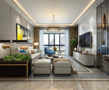 Modern A Living Room-ID:230192906