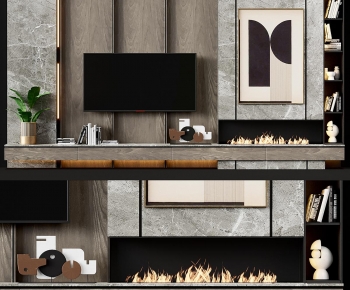 Modern TV Wall-ID:770329003