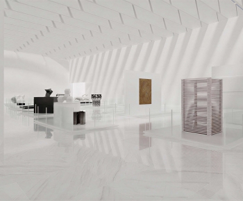Modern Exhibition Hall-ID:155061965