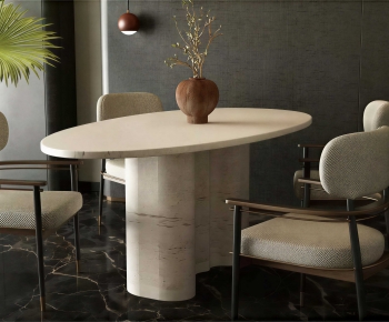 Modern Dining Table And Chairs-ID:718702086