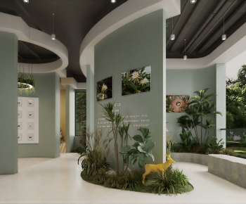 Modern Exhibition Hall-ID:101329098