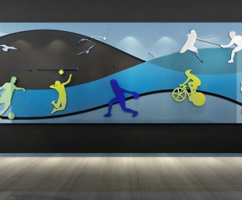 Modern Landscape Wall-ID:885246995