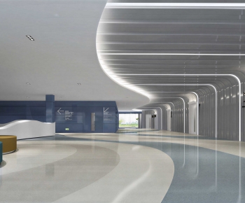Modern Office Reception Desk-ID:760739096