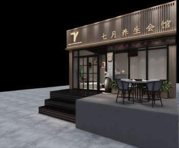 New Chinese Style Facade Element-ID:980262993
