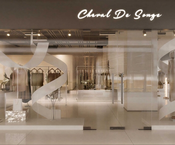 Modern Clothing Store-ID:386171104
